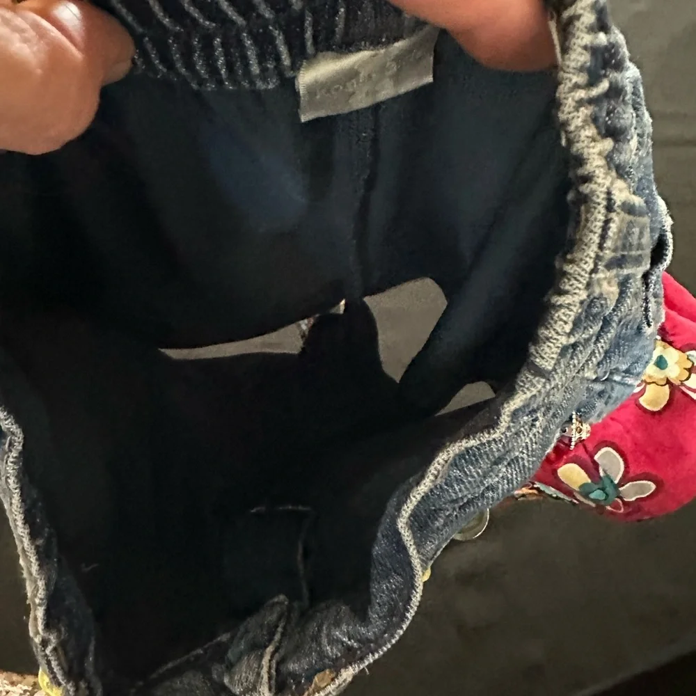 Western, Hand Crafted Denim Skort, Embellished, For Rodeo Sz 3T Great Condition